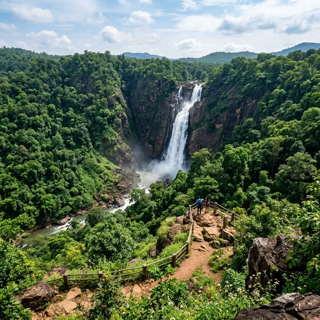 Forested hills of Similipal Tiger Reserve, Mayurbhanj district, Odisha